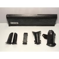 Плинтус Deconika 85 303 угол наружний венге темный