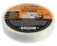 Сетка стеклотканевая самоклеящаяся  43ммх153м 2,85х2,85мм Fiberon---