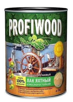 Лак яхтный 2,4л глянцевый Profiwood