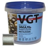 Эмаль ВГТ Металлик серебро 1кг 