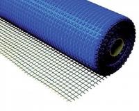 Сетка стеклотканевая 160г/м2 фасадная 10х10мм 1х20м синяя Fiberon---