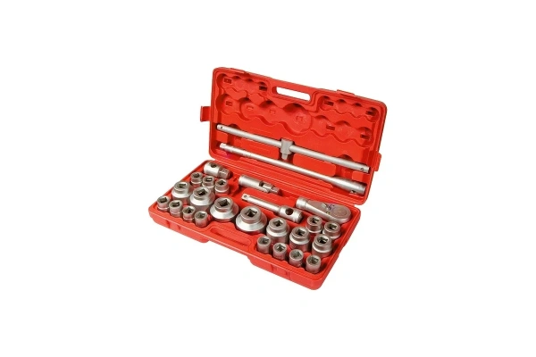 Набор торцевых головок 3/4-1 с трещеткой  21-65мм 26предм. Matrix