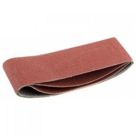 Лента шлифовальная  75х457мм Р120 3шт бесконечная на ткан основ Stayer