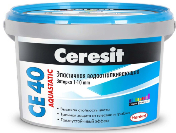 Затирка Ceresit СЕ40 мельба 2кг Henkel(12)