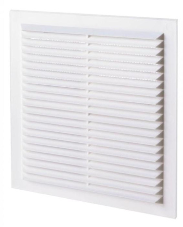 Решетка вентиляционная пластик 190х190 с сеткой Парус плюс 