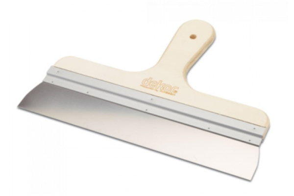 Шпатель нержавеющий 200ммх0,45мм Decor(30)