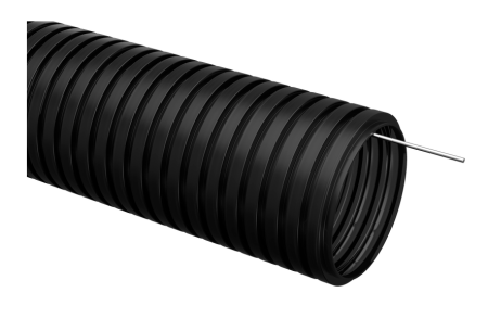 Труба гофрированная 20 ПНД черная(-40/+90) IEK(25м)