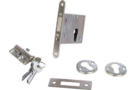 Замок врезной  7см б/руч. язычок с ключом 3В1-2 Омега