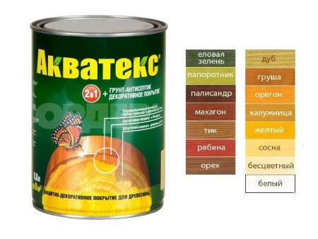 Пропитка Рогнеда Акватекс по дереву дуб 2,7л