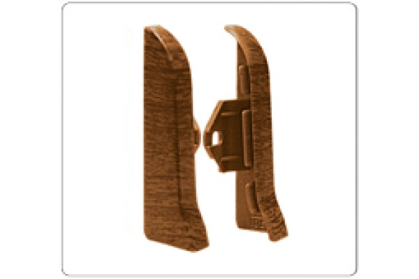 Плинтус Идеал 3Д 55 Классик 281 заглушка палисандр 